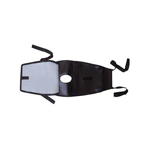 Image of Bullet Motorcycle Petrol Tank Cover with Button Compatible with Royal Enfield Classic 350cc & 500cc