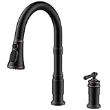 FORIOUS 2 Hole Kitchen Faucet with Pull Down...