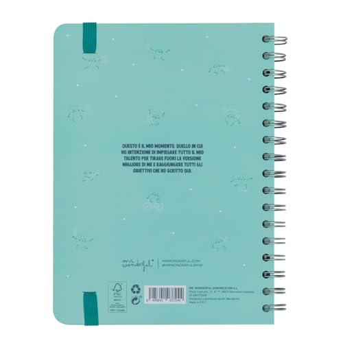 Mr.Wonderful - Agenda Wonder 2024 Settimanale