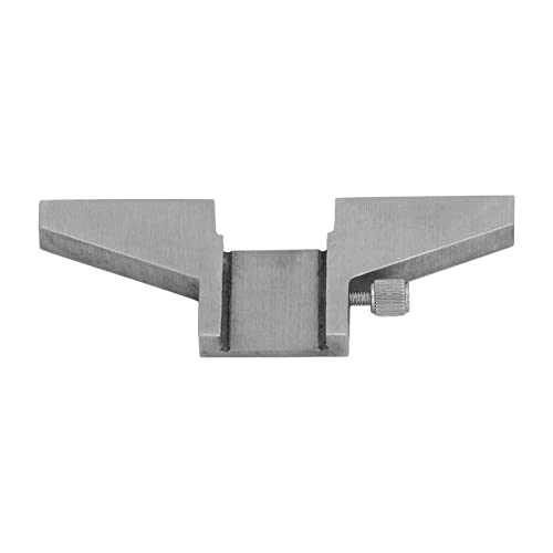 Base de profundidad para calibre de acero inoxidable con funda de cuero miniatura 2