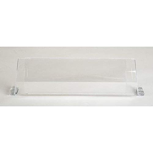 Baseboard Register Air Deflector, Clear