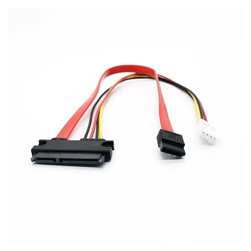Cable de datos con conector SATA 22P a Power 4pin 0.29m miniatura 5