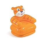 Bavaria Home Style Collection Aufblasbarer Kindersessel Sessel Stuhl Sessel ist bis max. 60 kg belastbar Maße: ca. 65 x 64 x 75 cm ideal fürs Kinderzimmer (Tiger)