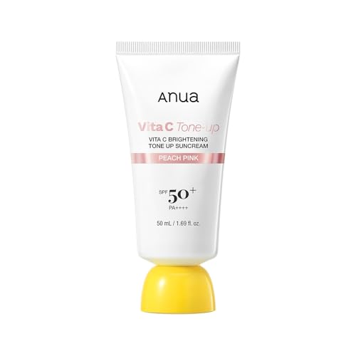 ANUA(�A�k�A) �r�^C�g�[���A�b�v�T���N���[�� 50ml SPF50+ PA++++ �r�^�~�� ���ω��n ���Ă��~�� UV�N���[�� �v���C�}�[ ���邨�� �ێ� ���g�[�� �s���N�x�[�W�� �I�[���C������ �C���i�[�h���C�� ������ vita c tone 