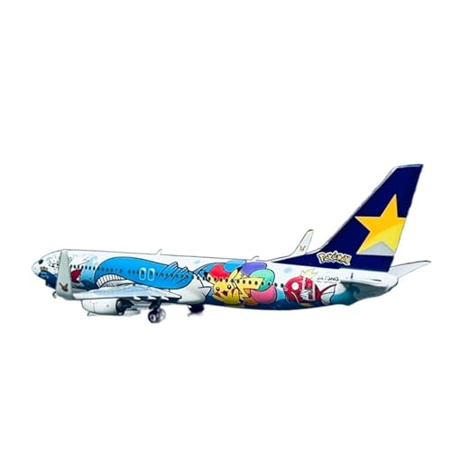 1:400 Scale B737-800 Skymark Airlines JA73NG Plane Model Airplane Airline Alloy