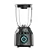 Is To günstig Kaufen-Cecotec Standmixer Power Black Titanium 2200MAX Smooth. 2200 W maximale Leistung, 6 Klingen aus Edelstahl, Ice-Crush-Funktion, Turbo- und Smoothie-Funktion, AutoClean-Funktion