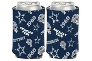 Dallas Cowboys Scatterprint Can Cooler 12 oz.