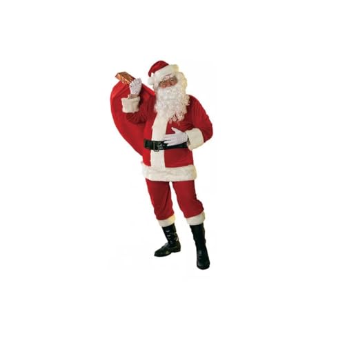 Saco De Presentes Papai Noel Grande de tecido Fantasia 70x90cm
