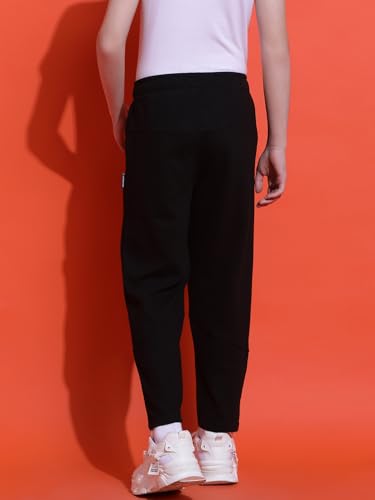 Image of Li'l Tomatoes Boys Looper Track Pant | Soft & Breathable Summer Casual Wear | Elastic Waist with Drawstring | 9-16 Years
