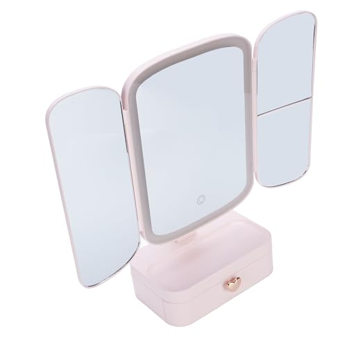 Espejo de Maquillaje Cuadrado LED de Escritorio ZJchao miniatura 5