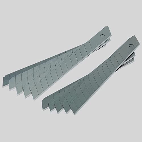 Fit For The Job 10 Pack Snap Off Blades for 9mm Snap Off Knife for DIY, Home and Arts & Crafts with 12 Stainless Steel Blades for Long Life 2 Fit For The Job 10 Pack Snap Off Blades for 9mm Snap Off Knife for DIY, Home and Arts & Crafts with 12 Stainless Steel Blades for Long Life - Image 2