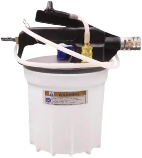 Manual Brake Fluid Bleeder Kit for Cars Large Capacity Pneumatic Brake Fluid Injector Tool Compatible with Most Vehicles Brake Bleeding Device Automotive Maintenance Tool