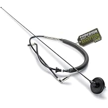 DV8 Offroad Full Size Car Antenna Compatible with Jeep Wrangler TJ 1997-2006 - 31 Inch Stainless Steel Radio Antenna Mast - High Reception AM/FM Trail Gear & Exterior Off-Road Accessories