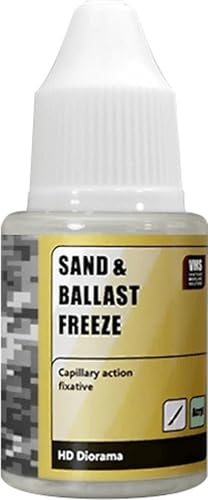 Ballast de sable VMS DI03 fixateur matériau hobby diorama train miniature