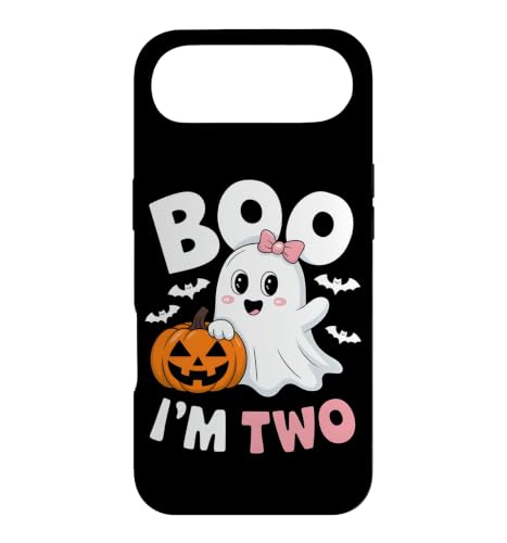 Funny Ghost Boo I'm Two Years 2nd Birthday �c�� �n���E�B�� �X�}�z�P�[�X iPhone Air �p