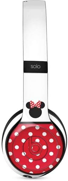 Skinit Decal Audio Skin Compatible with Beats Solo 3 Wireless - Officially Licensed Disney Minnie Mouse Symbol Design