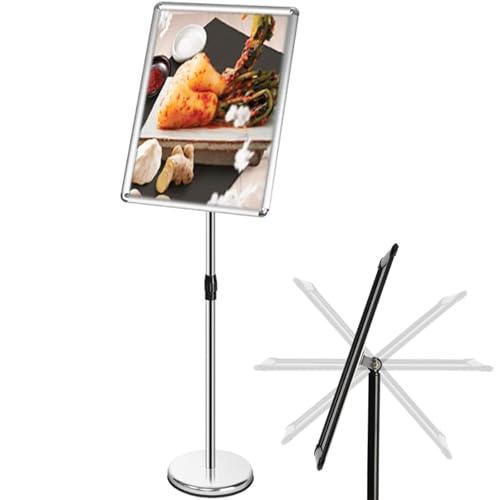 Présentoir de menu en aluminium A4 A3 A2 pour affichage au sol - 2