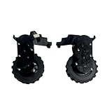 L/R ホイール、LIECTROUX C30B/XR500 に対応、Proscenic 830P 800T 820s C30B ロボット掃除機の交換用に対応(L+R)