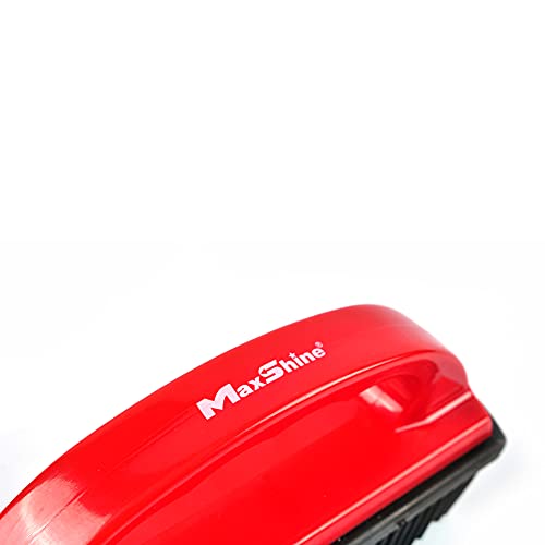 Maxshine Car Carpet Lint And Hair Removal Brush – Made Of Innovative Electrostatic Rubber Bristles, Excellent Ability To Picking Up Hairs On Carpet #TOP3