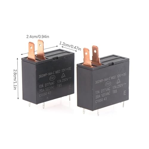 Relais 12V 4 broches pour maintenance électronique de micro-ondes domestiques - 4