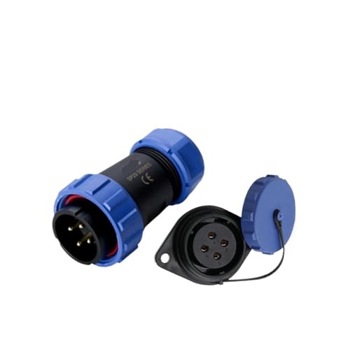 Conector aviación impermeable con pin SP2913/S16 miniatura 1