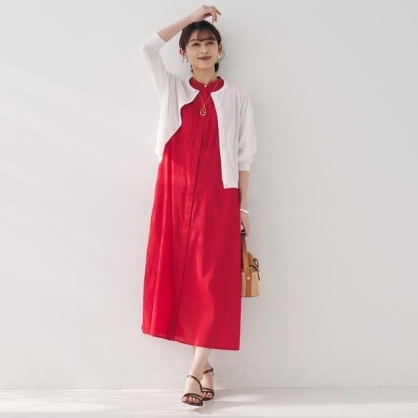 [アンタイトル] カーディガン/ボレロ 【短丈/シアー/洗える】 ドルマンスリーブカーディガン 15332651 レディース