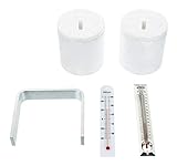 Eisco Labs Heat Transfer Kit Class Pack (15 Kits); Each Kit Contains Heat Transfer Kit with 2 Calorimeters...