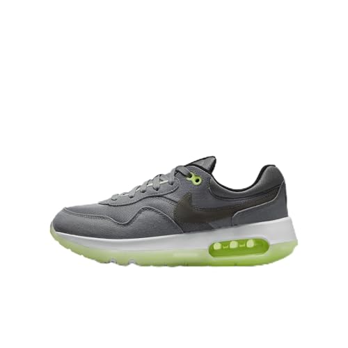 Nike Air Max Motif Big Kids' Shoe (DH9388-005, Smoke Grey/Barely Volt/Volt/Black) Size 6