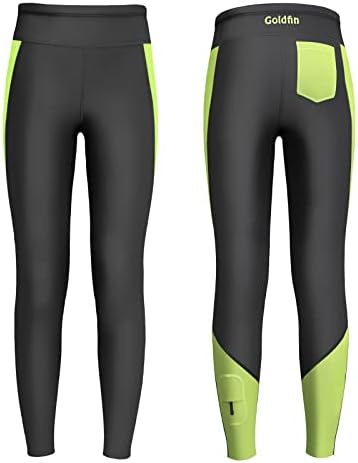 GoldFin Wetsuit for Girls Boys, Toddler Neoprene Swim Shorts for Cold Water Kids Swimming Pants 2mm Surfing Snorkeling Kayaking Diving Boys' Pants X-Large