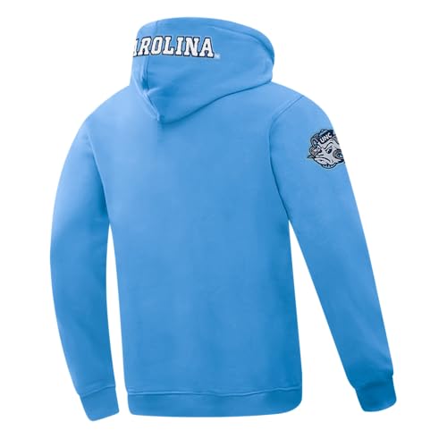 Pro Standard Mens NCAA North Carolina Tar Heels Classic Chenille Pull Over Hoodie University Blue XL by Pro Standard - Used condition - Image 3