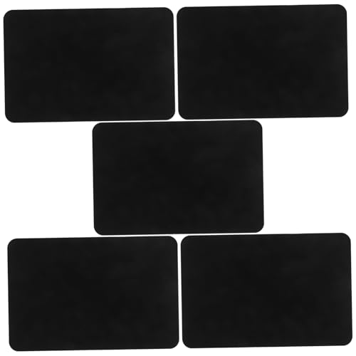 SHINEOFI Panno per Pulizia Vinile e Lettore CD 5 Pezzi Nero Antipolvere per Dischi in Vinile e Album, Detergente per Vinili Professionale Uso Domestico e Collezionisti