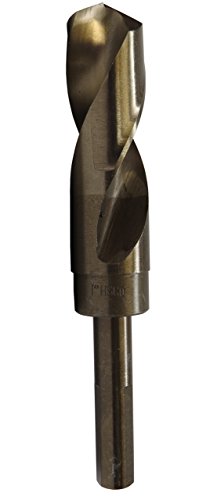 Drill America - DWDCO1-1/4 1-1/4" Reduced Shank Cobalt Drill Bit with 1/2" Shank, DWDCO Series, 3-Flat - Image 2