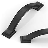 Talentedeco 10 Pack Matte Black Cabinet Pulls 3 Inch(76mm) Kitchen Cabinet Handles Cabinet Hardware for Drawer Pulls