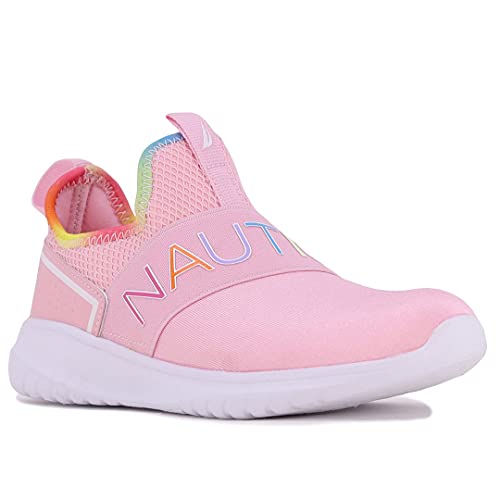 Nautica Kids Youth Athletic Fashion Sneaker Running Tennis Shoe Slip On- Boy cover
