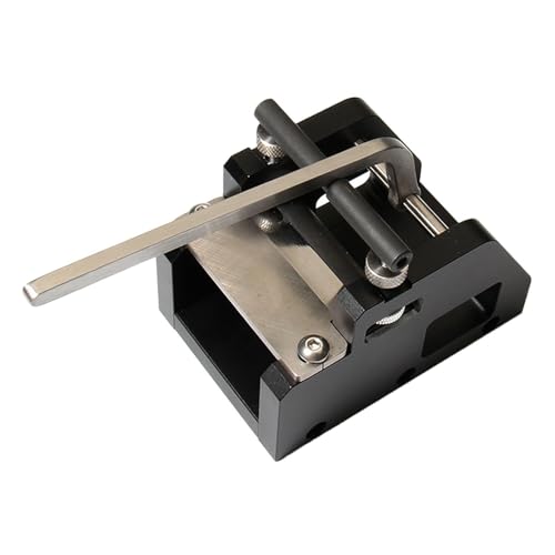 Colcolo Máquina Manual de adelgazamiento de cuero, dispositivo de pelado, herramienta de artesanía de cuero, herramienta de pelado de cinturón para peletero