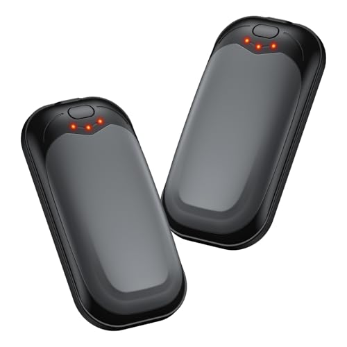 infray Hand Warmers Rechargeable 2 Pack, Electric Hand Warmer Reusable