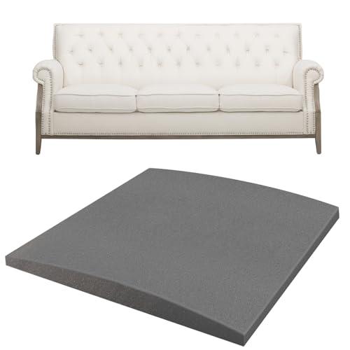 Culinavog Soporte de Cojín de Sofá de 50 x 50 cm, Cojín de Asiento de Sofá para Reparación de Hundimiento, Soporte de Asiento de Muebles, Plancha de Espuma de Alta Densidad para Sillas, Sala de Estar