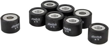 Galets Polini 16g en 25x19 pour Gilera GP800 jeu de 8 galets robustes