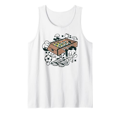 Calcio Balilla Calcio Maglia per Bambini, Ragazzi Uomini Canotta