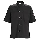 WINCO UNF-9KL Ventilated Shirt, Large, Black