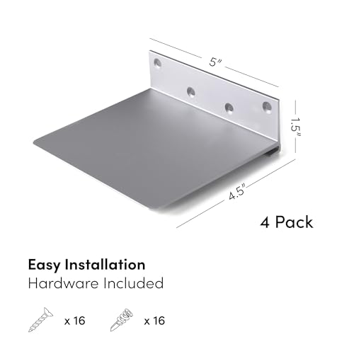 Xympo HSH01-S4 Floating Invisible Bookshelf Wall Mounted thumb #1