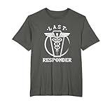 Last Responder Hilfeleistung Sarg Helfen Grab Tod Geschenk T-Shirt