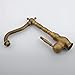 Bathroom Basin Faucet Antique Bronze Finish Swivel Bathroom Basin Sink Mixer Tap Toilet Water Tap