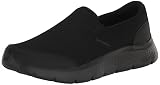 Skechers Go Walk Flex Request, Zapatillas Hombre, Black, 45 EU