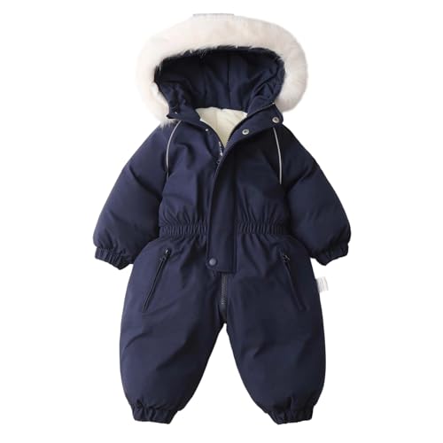 Combinaison de neige bébé chaud manteau hiver salopette ski fille garçon 9-12 mois