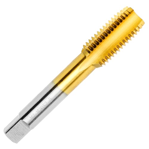 SMXJTOP M20 X 2.5 Metric Thread Tap,M20 X 2.5mm M2 HSS Right Hand Thread Milling Tap