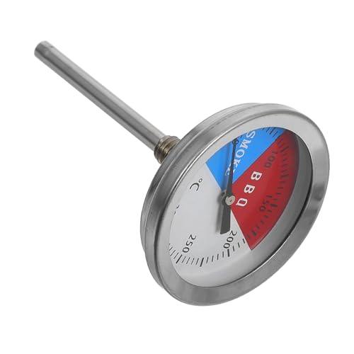 HIAKDOFT 300grado Termometro Per Elettrica Gradi Termometro Da Per Carne in Inossidabile Per Barbecue All