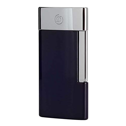 S.T. Dupont E-Slim Mechero Azul/Cromo