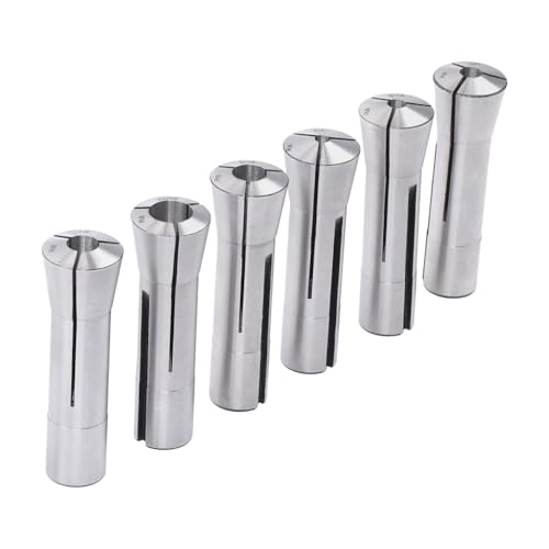 LiGuVCY 12 Pcs Imperial R8 Collet Set 3mm to 22 mm High Precision Imperial