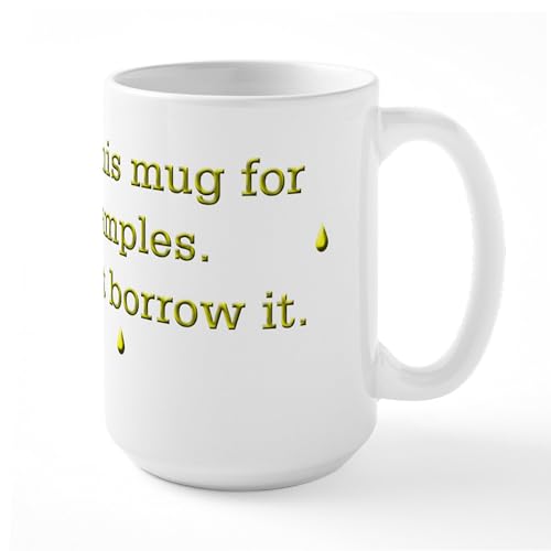 Taza de cerámica Café 15 oz blanca con diseño divertido miniatura 2